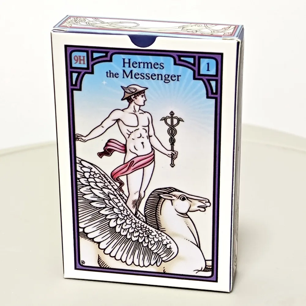 The Burning Serpent Oracle Based on The 19th Century Lenormand Cartomantic System 9*6cm 40 Pcs Cards