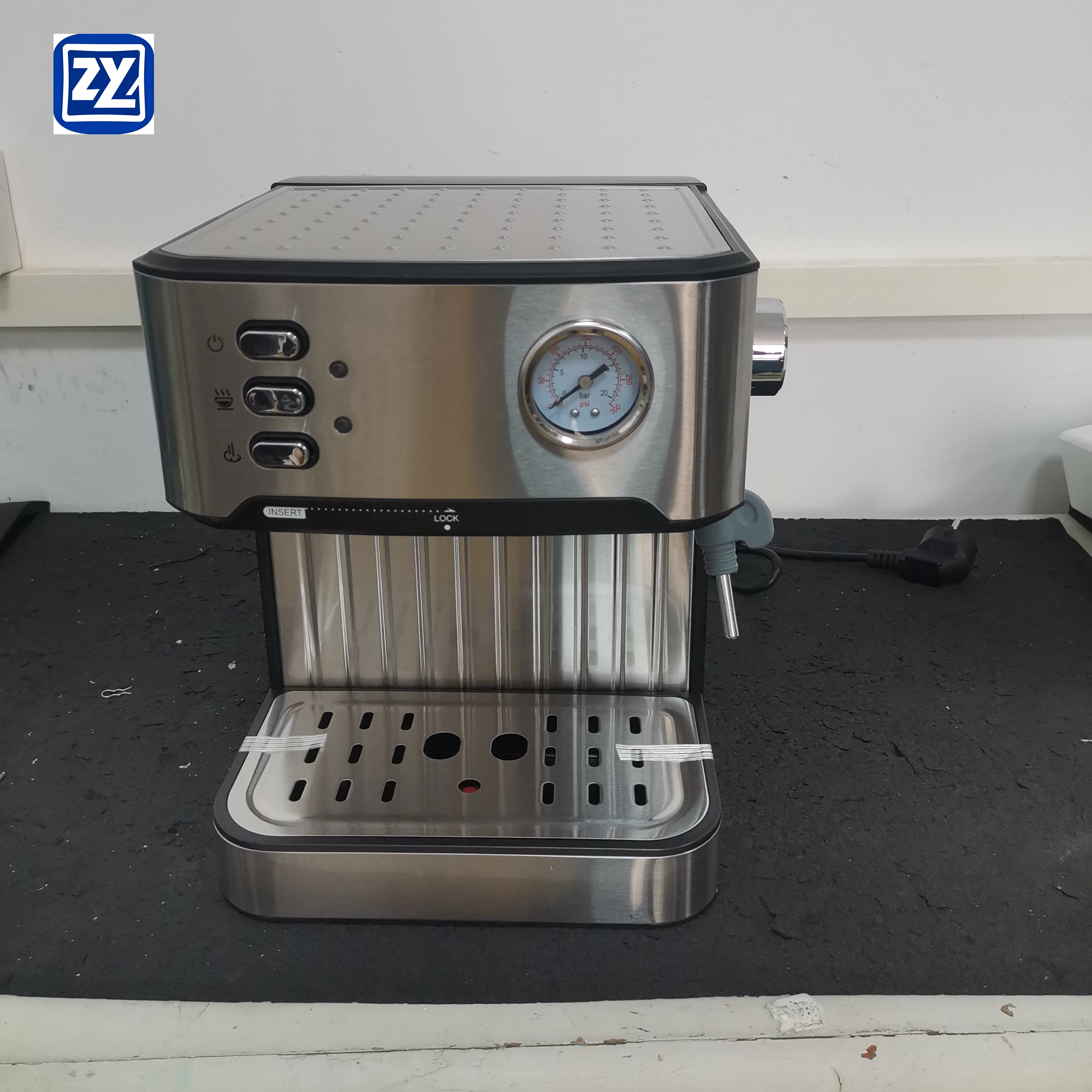 

Home Use 2 In 1 Espresso Coffee Machine For Both Ground And Capsule Foshan Factory