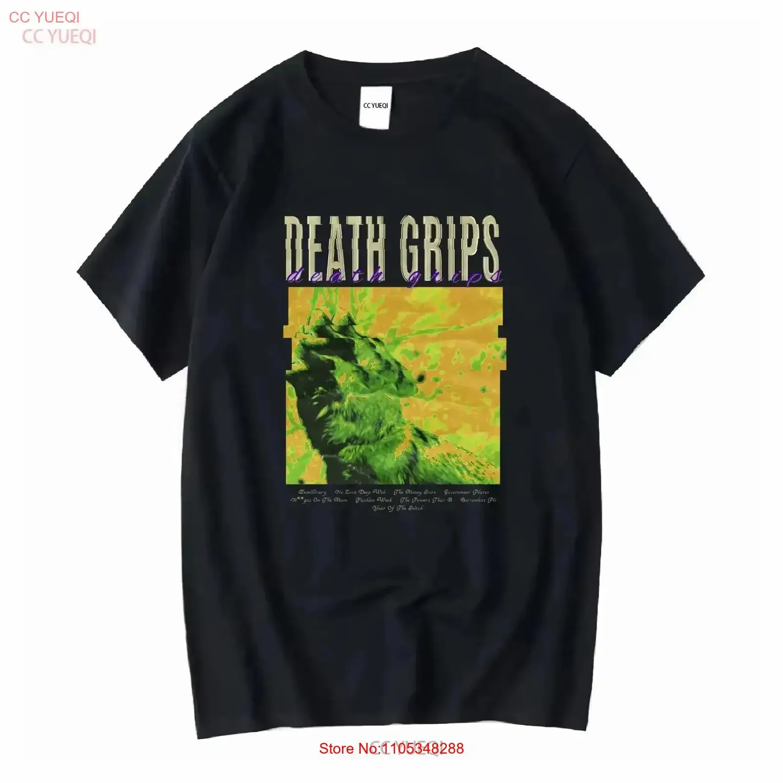 Death Grips Band Album Concert Cotton T Shirt All Size vintage Washed Comfortable designer clothes graphic Stylish Breathable