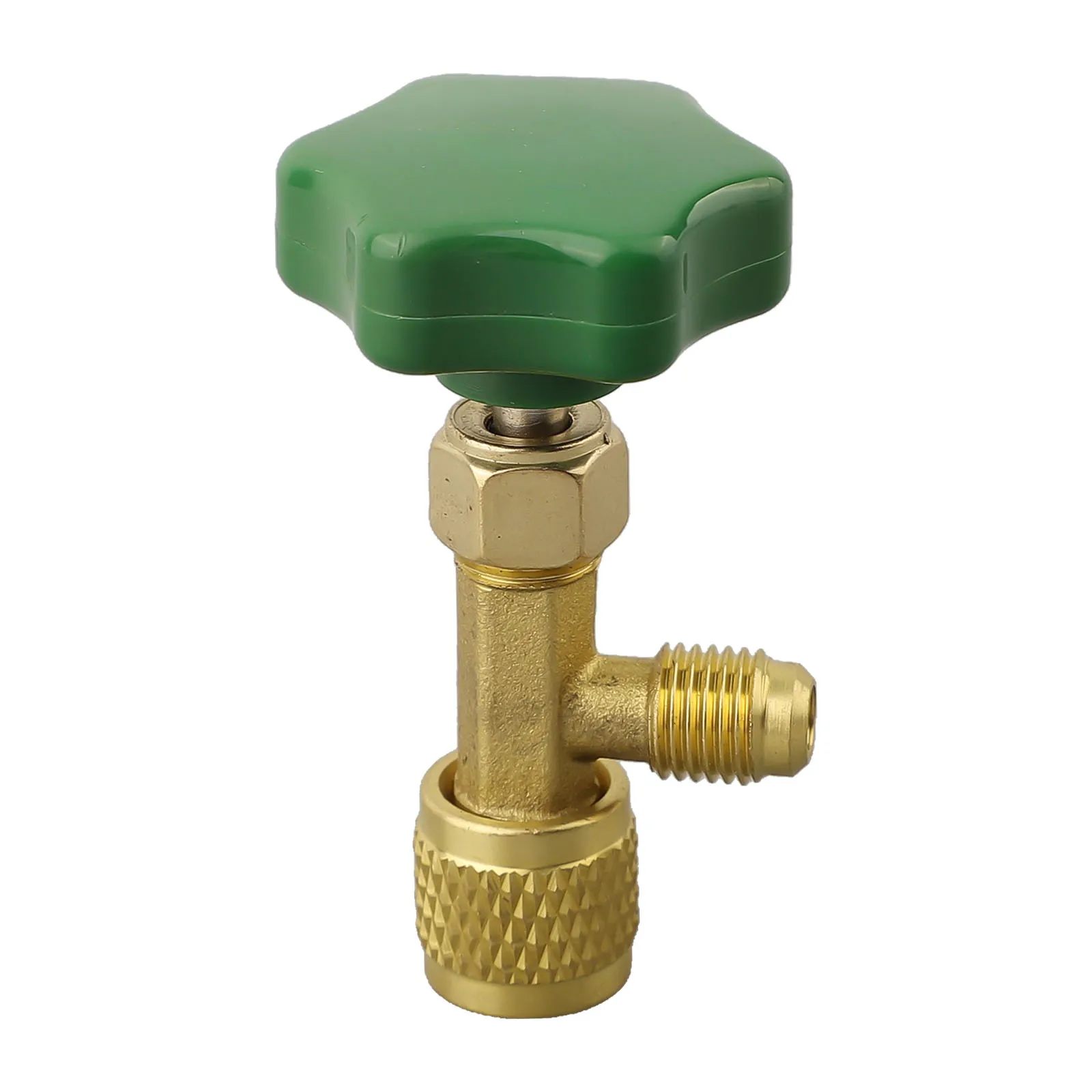 1PC Low Pressure Dispensing Valve Bottle Opener 1/4 SAE Connector For R22 R134a R410A Gas Car AC Tank Valve Accessories