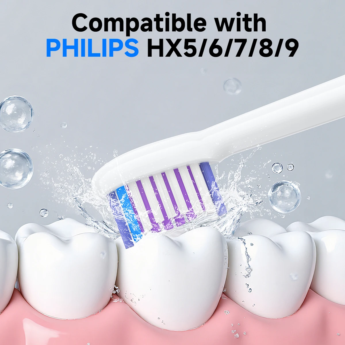 

4/8/12/16/20Pcs Replacement Toothbrush Heads Compatible with Philips Replacement Electric Brush Head 6500 6100 7500 5300