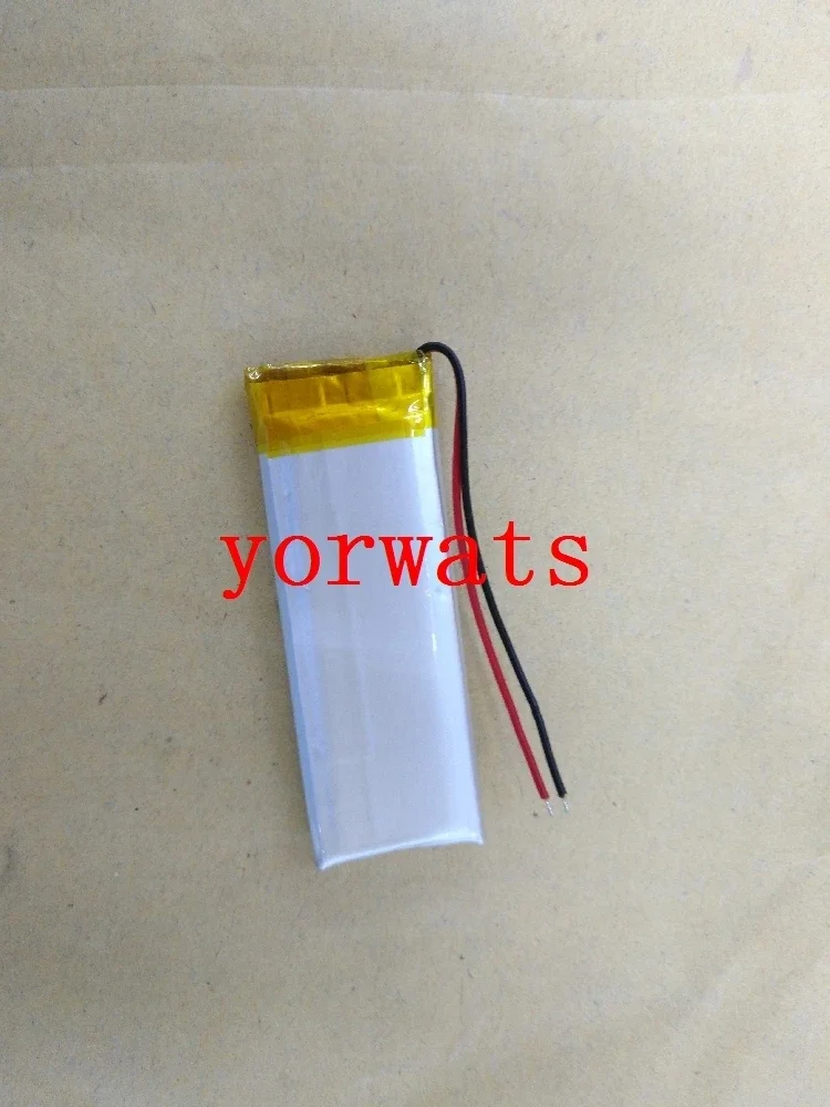 Nieuwe Hot Een oplaadbare Li-ion cel 3,7 V lithium-polymeerbatterij 501646 051646   380mAh videorecorder rijden