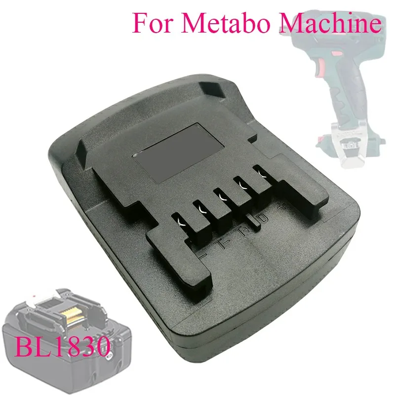 

MK18MTB Adapter Converter for Makita 18V LXT Li-ion Battery on For Metabo 18V Lithium Electrical Power Tool Use BL1830 BL1815