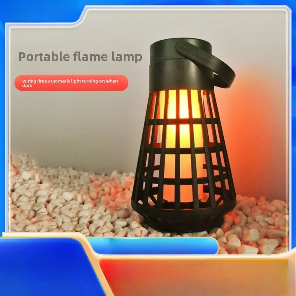 Premium Solar Torch Lights Outdoor Realistic Dancing Flame Effect  IP65 Waterproof Solar Powered Garden Lights Deck Poolside