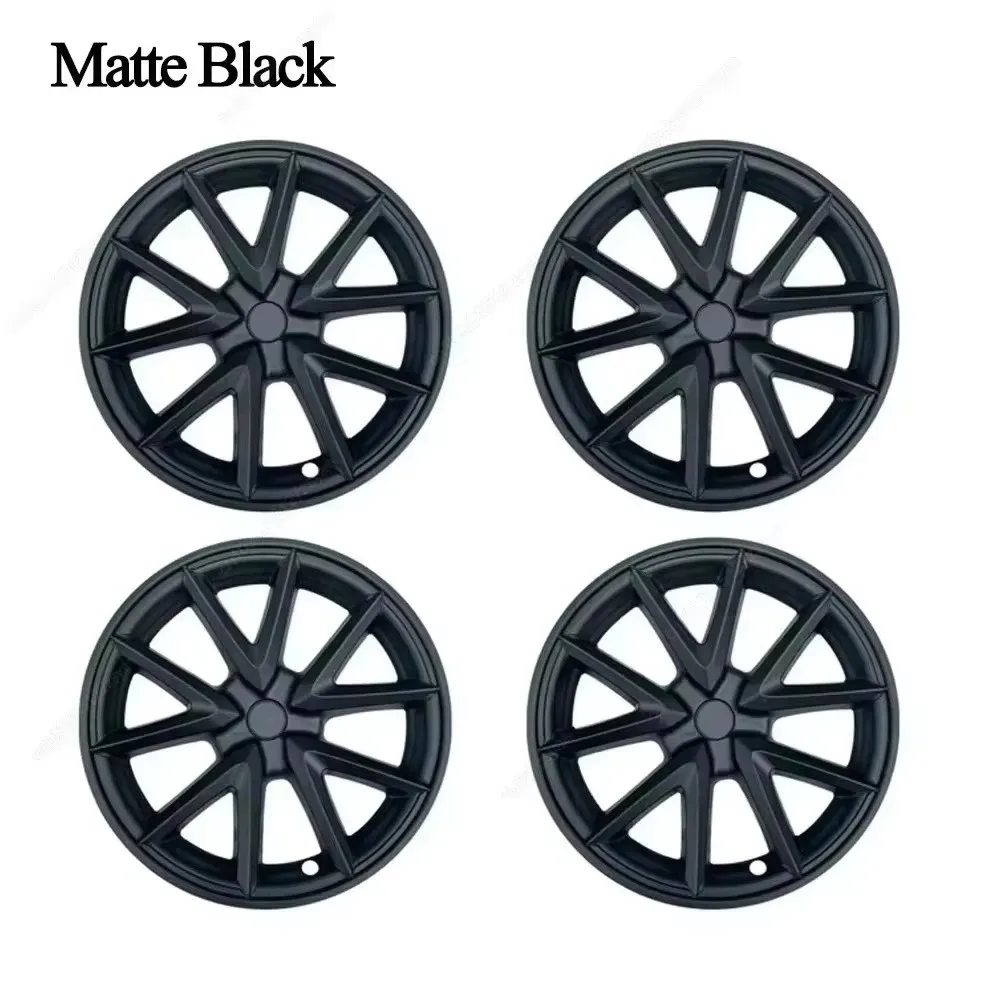 4 Stuks Voor Tesla Model 3 2017-2023 Wieldop 18 Inch Prestaties Wieldop Volledige Velg Cover Onderdelen Vervanging bodykits Tuning