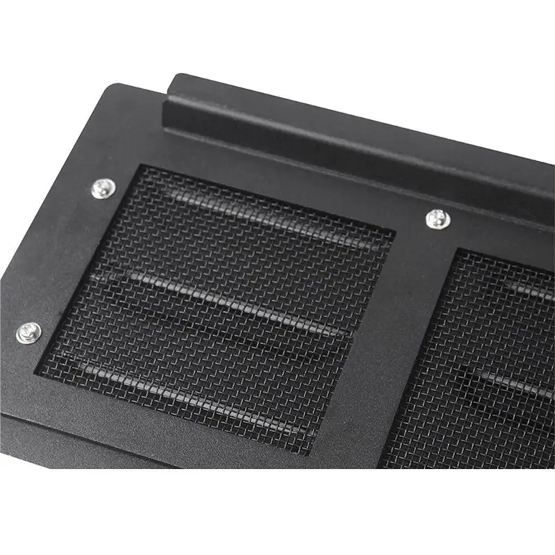 Air Ventilation Cover In Black Aluminum Alloy For Land Rover Defender 110 130 2020-2024 Rear Door Vent