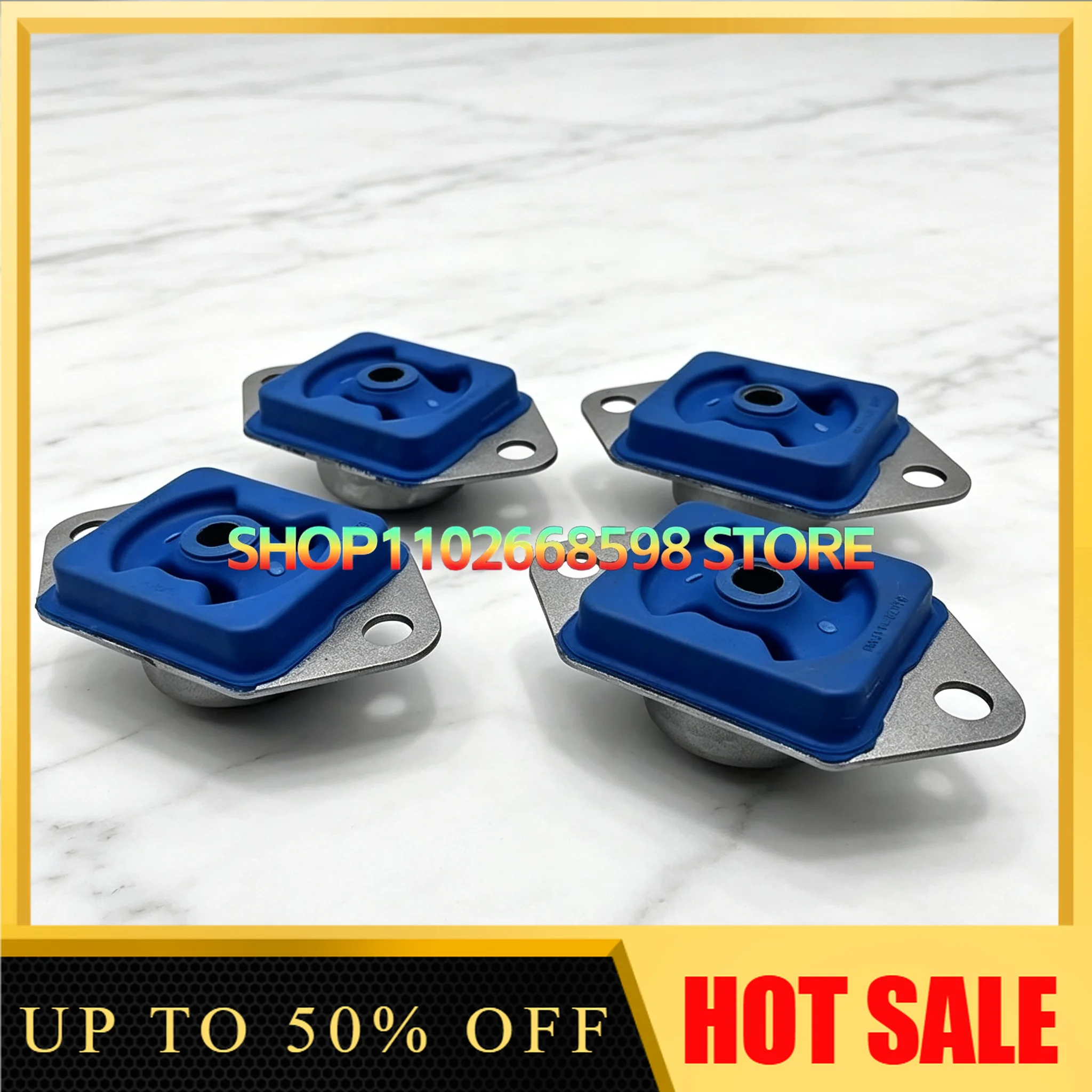 20/25 Engine Foot Adhesive Shock Absorbing Cushion Excavator Accessory Durable Foot Pad for Equipment