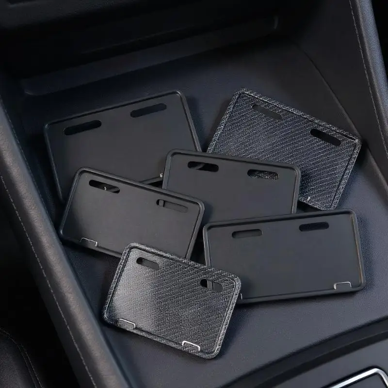 

Durable Motorcycle and Electric Bike Universal Stainless Steel Anti-theft Plate Frame