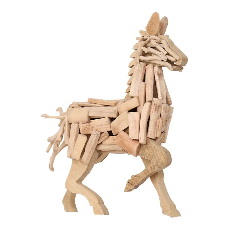 

Horse ornament office modern simple living room TV cabinet wine cabinet decoration housewarming opening gift