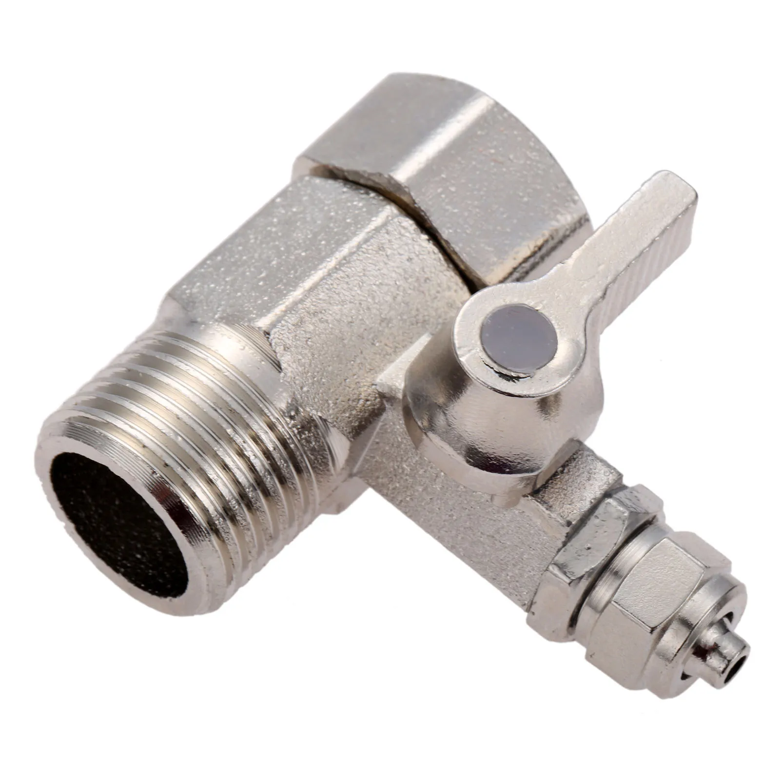 Filtro de agua para grifo de 1/2 a 1/4 pulgadas, válvula de bola, conector en T, adaptador de agua de alimentación RO para sistema de ósmosis inversa