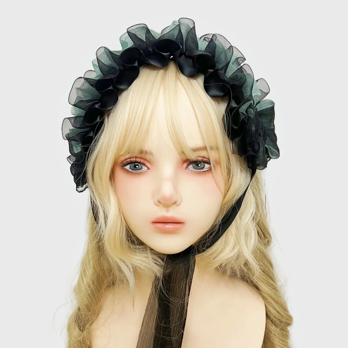 Cameriera Cosplay fascia per capelli carino dolce adorabile nastro di pizzo Bowknot copricapo fascia per capelli Lolita accessorio Kawaii copricapo