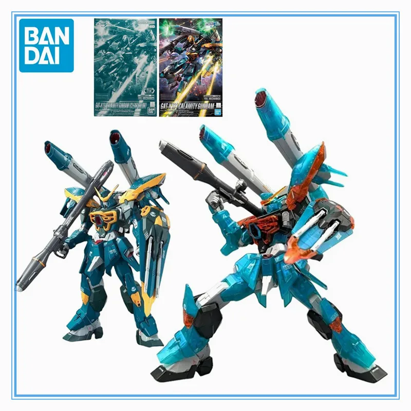 

Latest Original Genuine Bandai Anime Calamity Gundam CLEAR COLOR GAT-X131 FM 1/100 Assembly Model Toys Action Figure Collectible