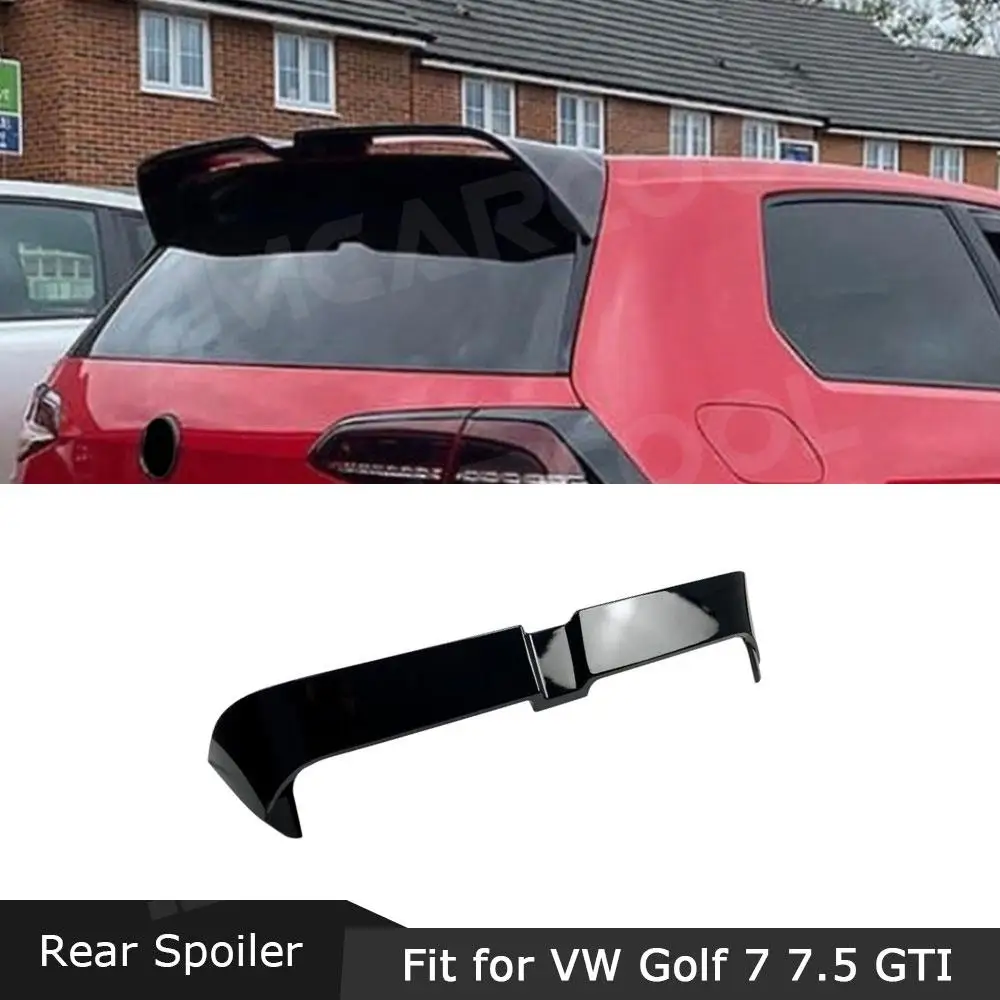 

ABS Gloss Black Car Rear Trunk Roof Spoiler for Volkswagen VW Golf 7 VII MK7 7.5 GTI R 2014 2015 2016 2017 2018 2019