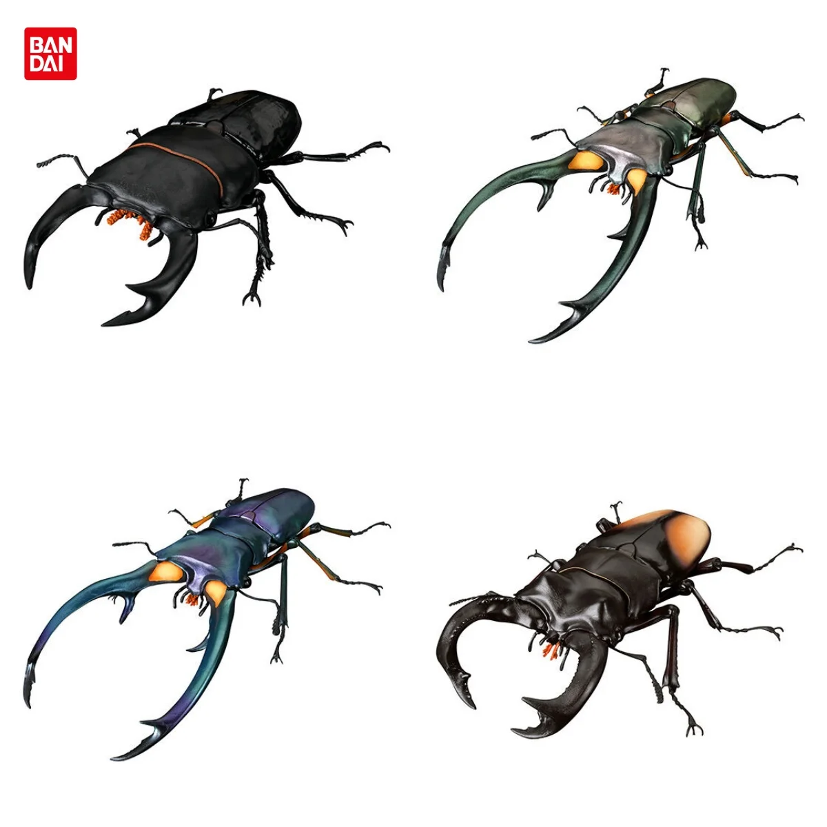 بانداي الحياة الشكل سلسلة الأيل خنفساء 2 الأيل الأحمر سليم الأيل العملاق الأيل خنفساء نماذج جمع الديكور الحلي لعبة الهدايا #1