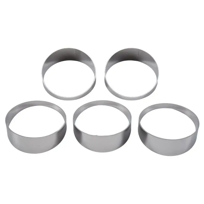 AA94-90 Degree Stainless Steel Tight Radius Pie Cuts (Not Welded) - Lasercut & Deburred For Custom Exhaust (5Pcs)