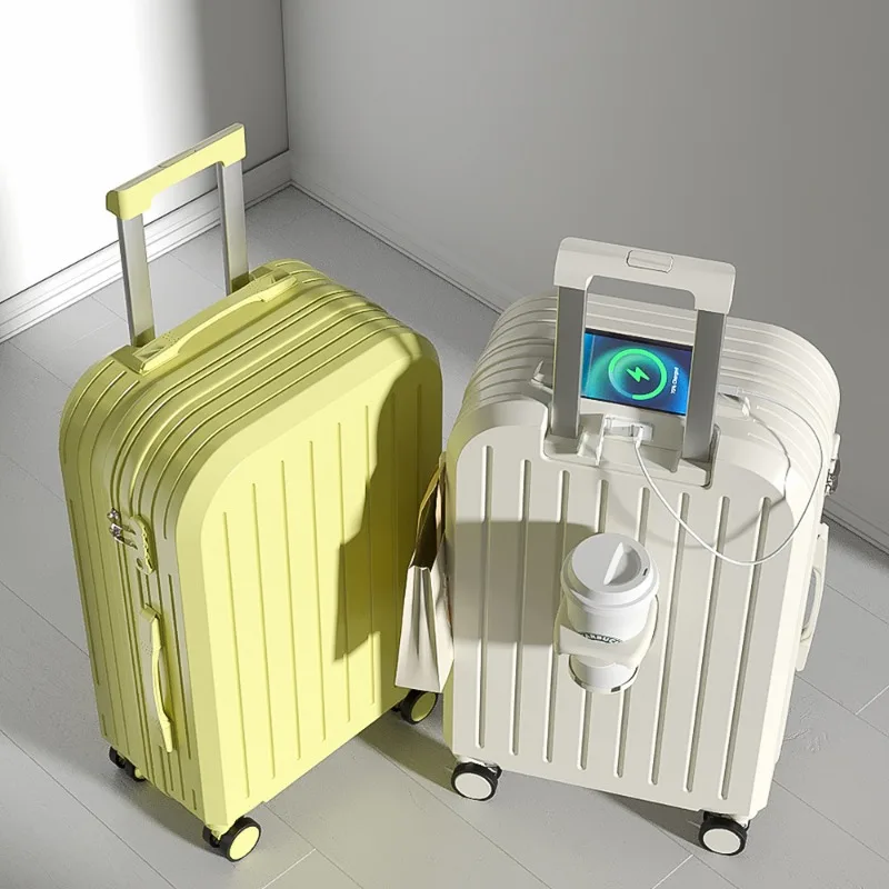 

Lightweight Hardside Spinner Luggage Suitcase TSA Lock Durable Expandable Stylish Rolling Wheels Cabin Size Suitcases Maletas