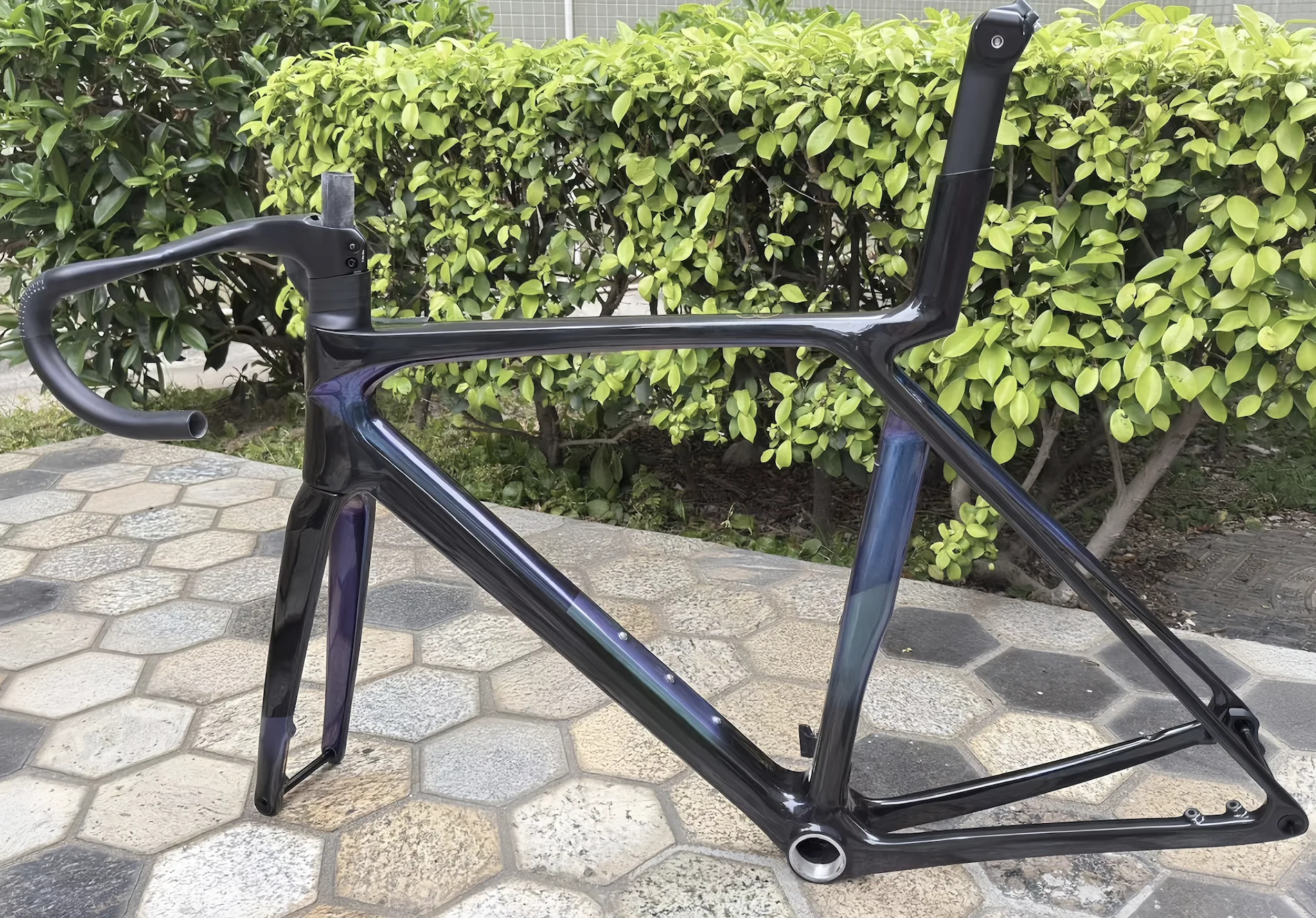 2024 New Gen8 SLR Ultralight Carbon Fiber Road Bike Frame Disc Brake Di2 Internal Cable Frame with Handlebar EU DPD Shipping