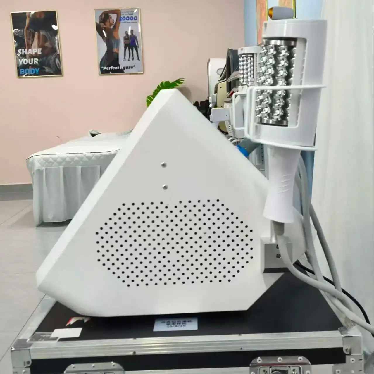 2025 2 IN 1 EMS Myosilm Fat Removal Cellulite 360D Massage Roller Electromagnetic Muscle Building Training For salon In Sculpt