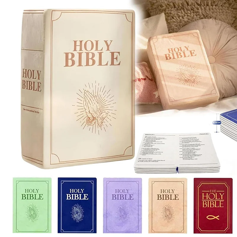 33*22cm Bible Pillow Corinthians Pillow Learn The Valuable Lesson Of 1 Corinthians Gift Cutest Bible Memory Foam Pillow