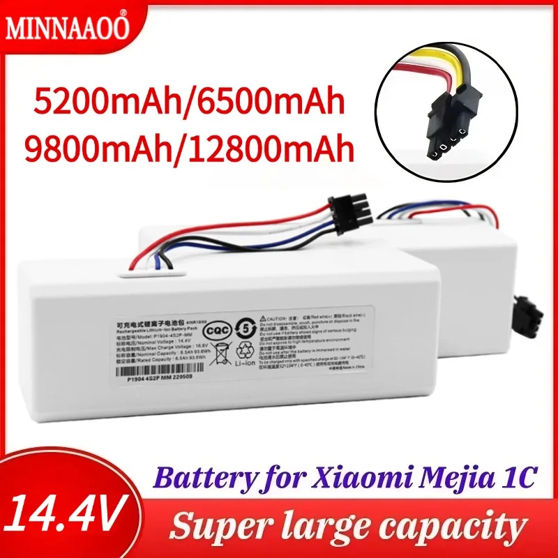 

Original for Xiaomi Robot Battery 1C P1904-4S1P-MM Mijia Mi Vacuum Cleaner Sweeping Mopping Robot Replacement Battery 1C