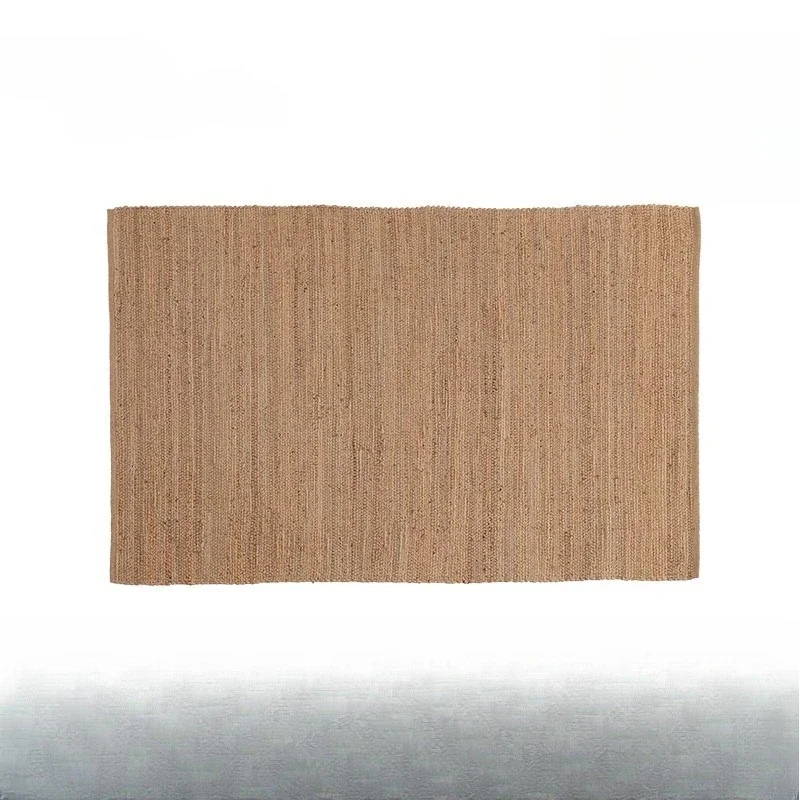 

Indian hand-woven, glue-free carpet, jute Japanese, wabi-sabi, easy-care floor mat