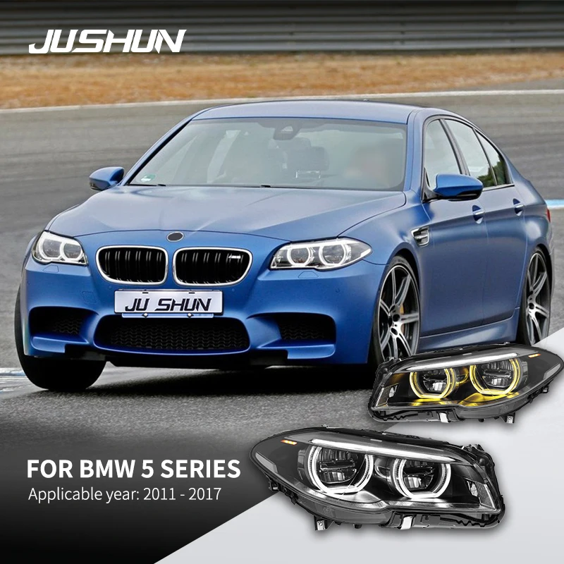 

Car Lights For BMW 5 Series F10 F18 Headlight 2011-2017 LED Auto Headlight Assembly Upgrade High Configure Design Accessories