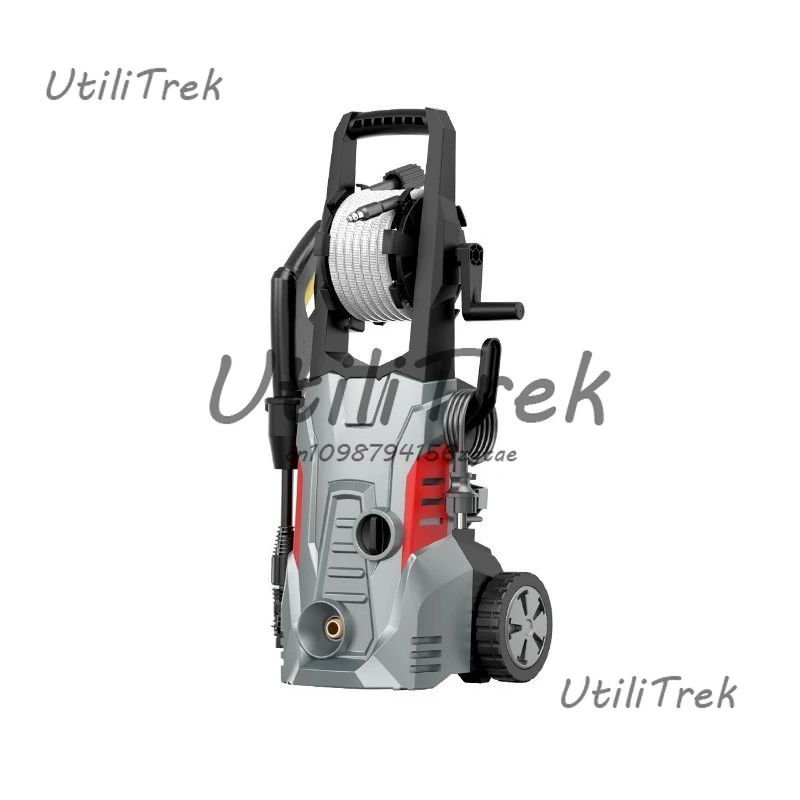 

Car Washing Machine Maintenance 220V High Pressure Washer Portable Water Gun 1600W High-Power Water Pump Car Washing For Home