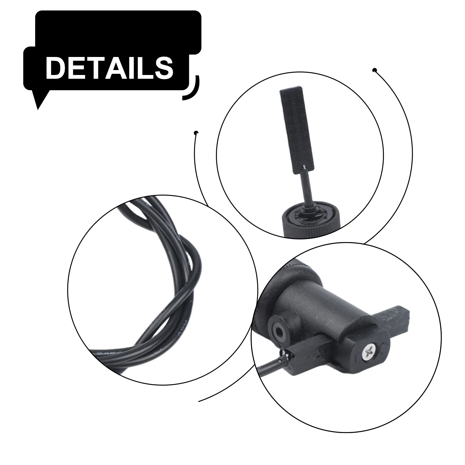 FS 10 100V Paddle Flow Switch 1L/min Flow Sensor for Water Pumps Boilers and For Heating Cooling Control Systems