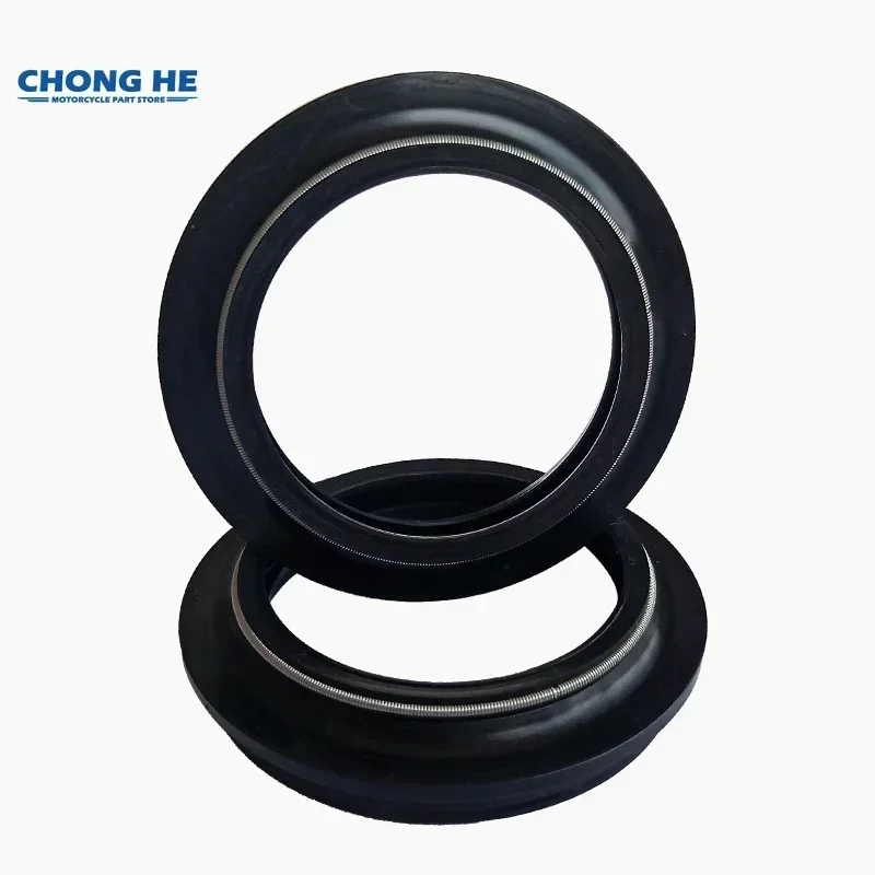 For TRIUMPH 955 SPRINT RS / ST 955i 1050 SPEED 94 SPEED TRIPLE 1050 2011-2017 Front Shock Fork Damper Shaft Oil Seal Retainers