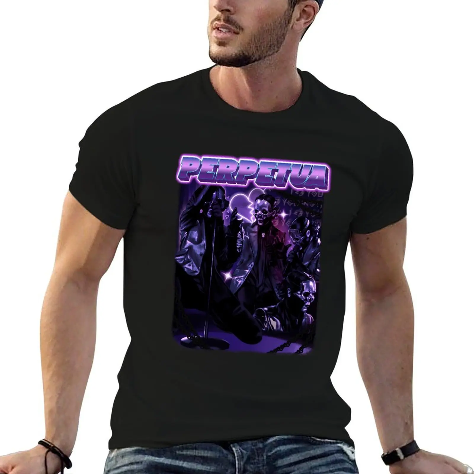 

Papa V Perpetua Ghost Lachryma T-Shirt mens graphic t shirts g man t shirts for men T-Shirt