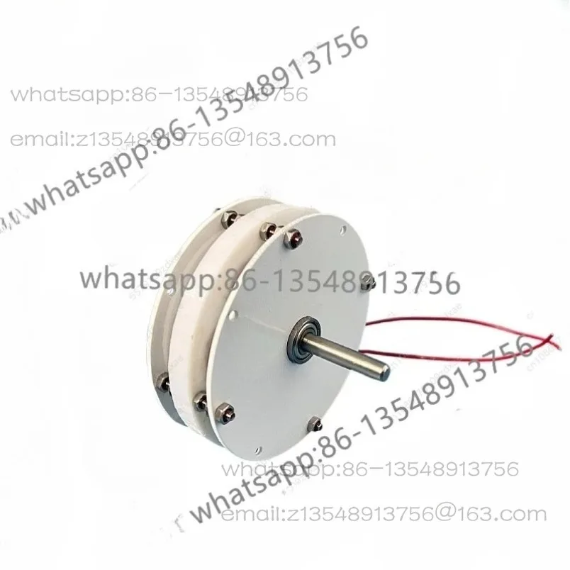 80 miniature disc coreless permanent magnet generator, high efficiency mini, low speed, low resistance DIY wind and hydraulic