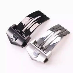 316L Stainless steel Watch Buckle Folding Strap18mm 20mm Fit for TAG Heuer Watch Clasp watchband accessories