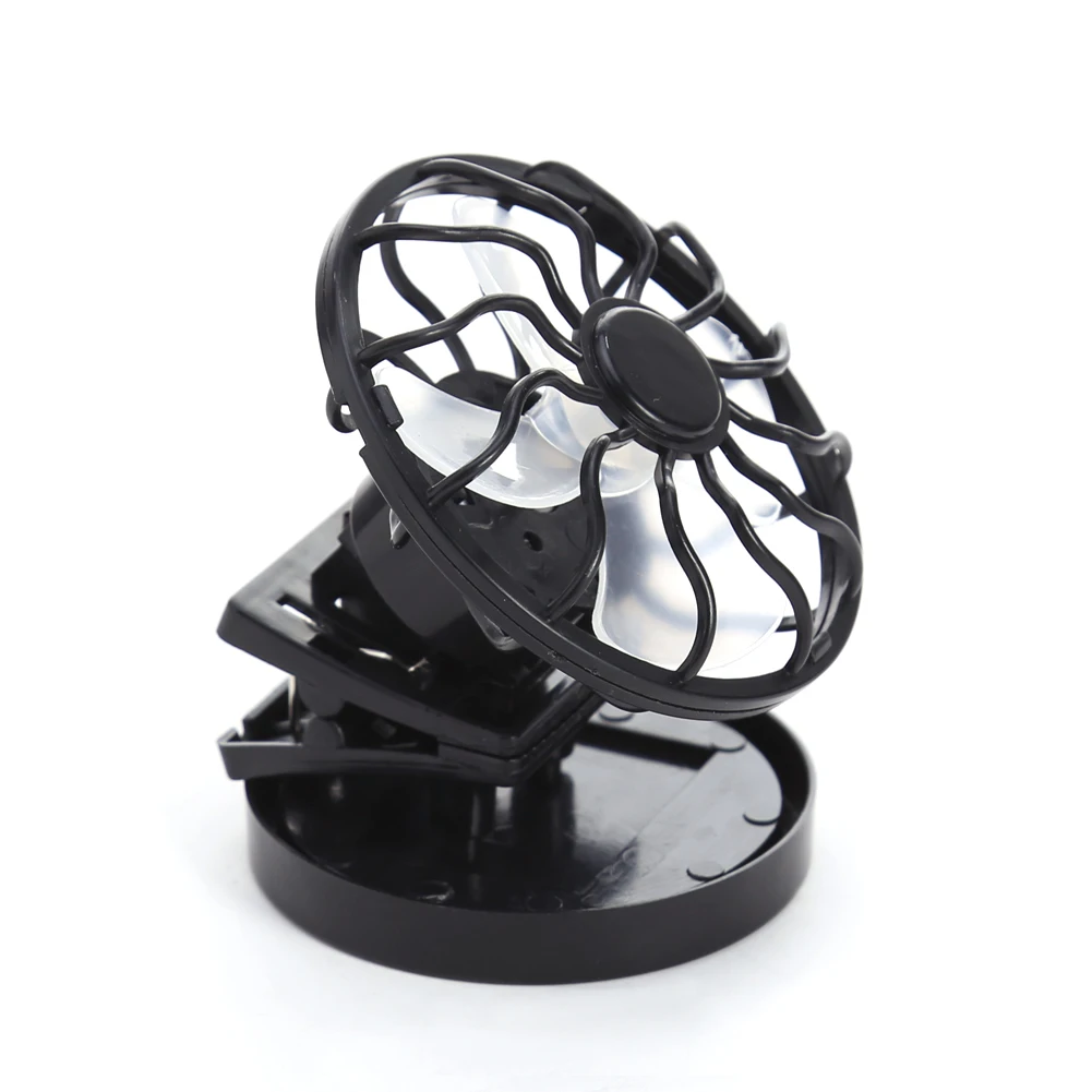 Portable Mini Solar Powered Clip Fan Mountain Climbing Camping Wilderness SurvivalSummer Hat Cap Clip Cooler Fan image 2