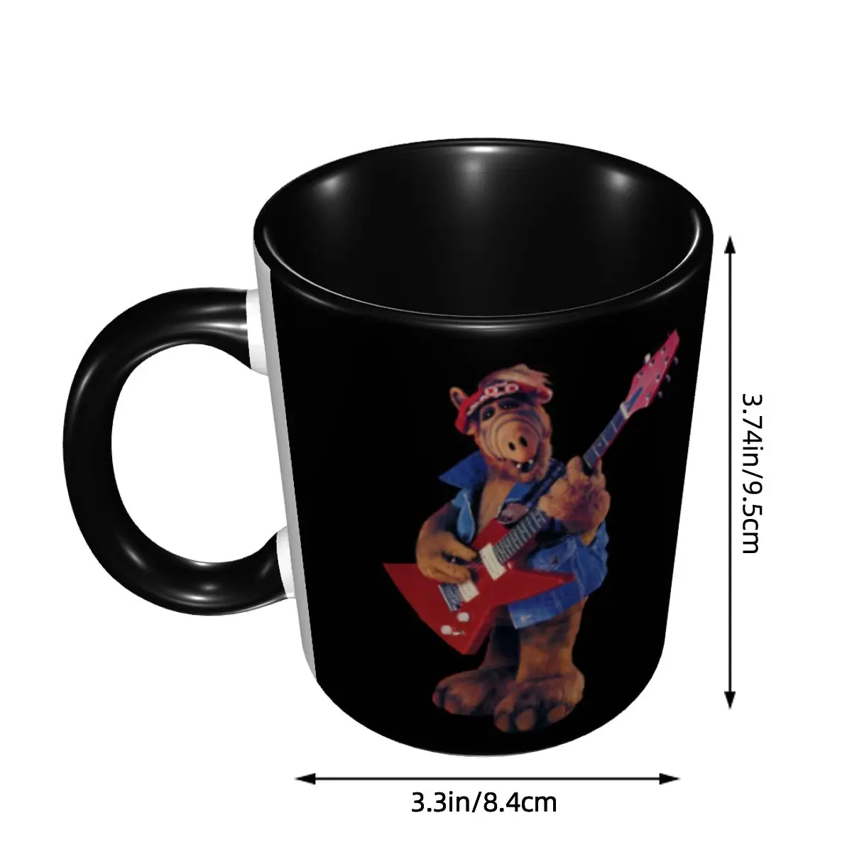 Personalized Alf Mugs DIY Alien Life Form Sci Fi Tv Show Ceramic Tea Milk Coffee Cup