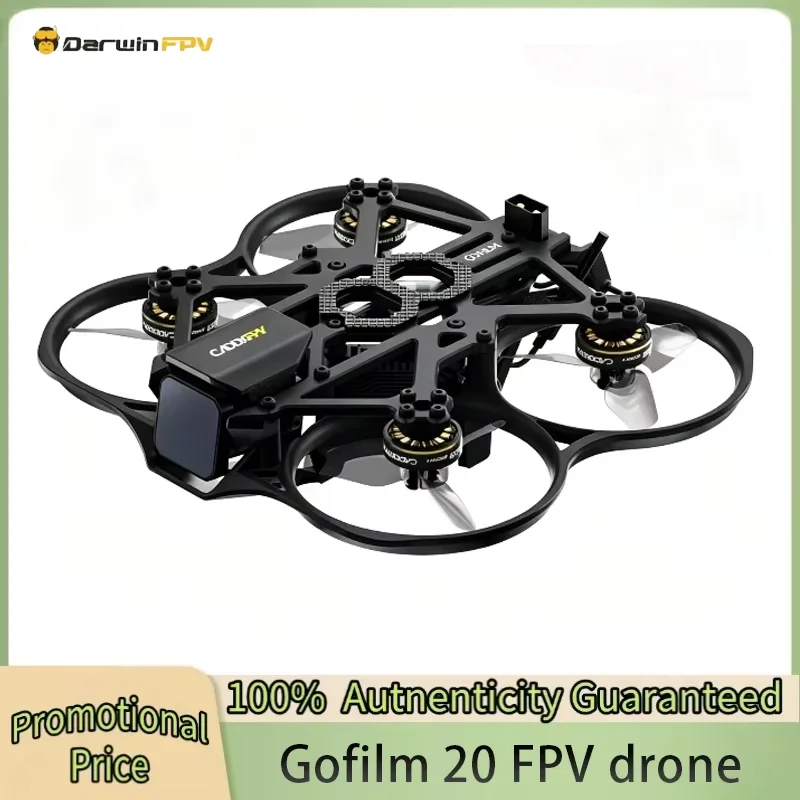 CADDXFPV Gofilm 20 4k Starlight Drone HD FPV with 1303 6000kv Motors EIS and Gyroflow Technology HD Digital VTX System