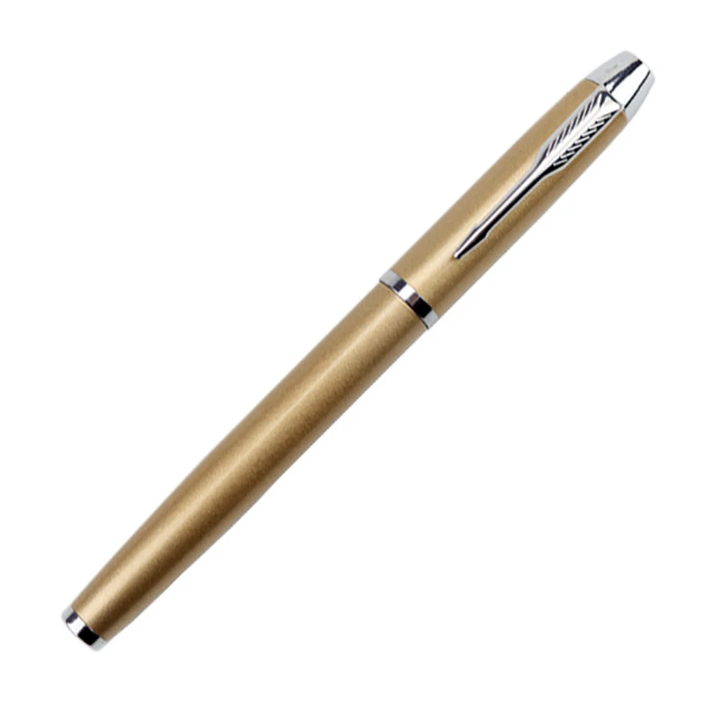 1 + 4 Stücke Büro Schule Kugelschreiber Metallstift Luxus Metall Gelstifte & Minen Set Geschenk 0,5mm Blau Schwarz Tintenroller – Detail 6