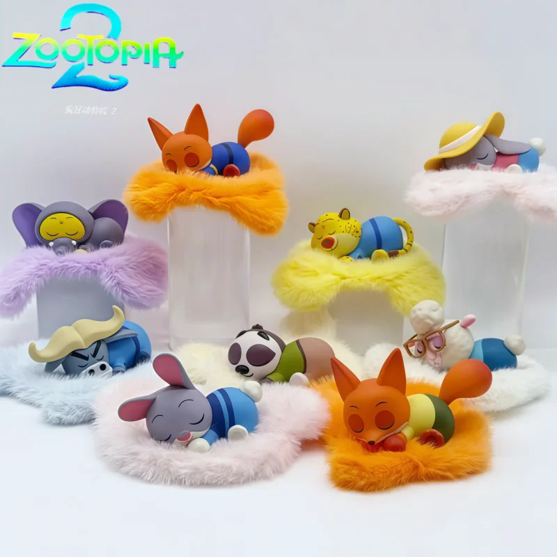 

В наличии: плюшевые игрушки Zootopia 2 Squishy — фигурка офицера Джуди и Ника, глухая коробка, коллекционные предметы (идеально подходят для подарка)