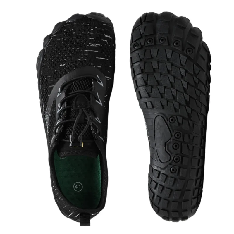 

Туфли босиком с широким носком, мужские и женские минималистичные прогулочные кроссовки, обувь | Подошва с нулевым падением | Кроссовки для бега с дышащей сеткой