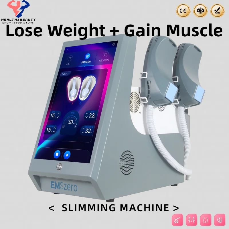 

Professional EMSzero Body Sculpt Machine 6500W Muscle Stimulator 200Hz EMS RF Portable EMSzero Slimming Device Fat Removal