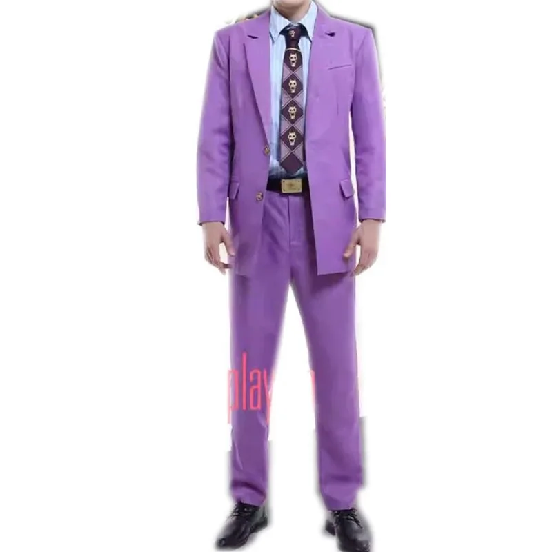 

Kira Yoshikage Cosplay Costume Carnival Halloween Uniform-Profect Gift For Cosplay Fans
