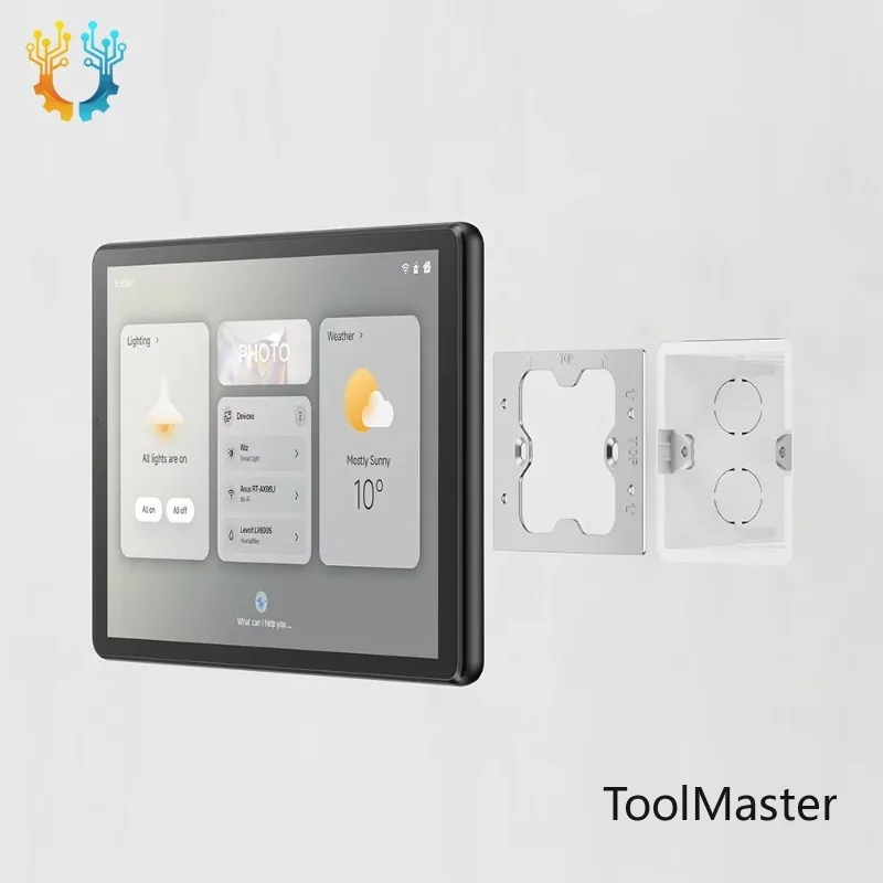 

【2026】 10 Inch Tablet Android Wall Tablet POE Smart Display Smart Home Panel Touch Screen Tablet Wall Mount RS485 RJ45 Front NFC