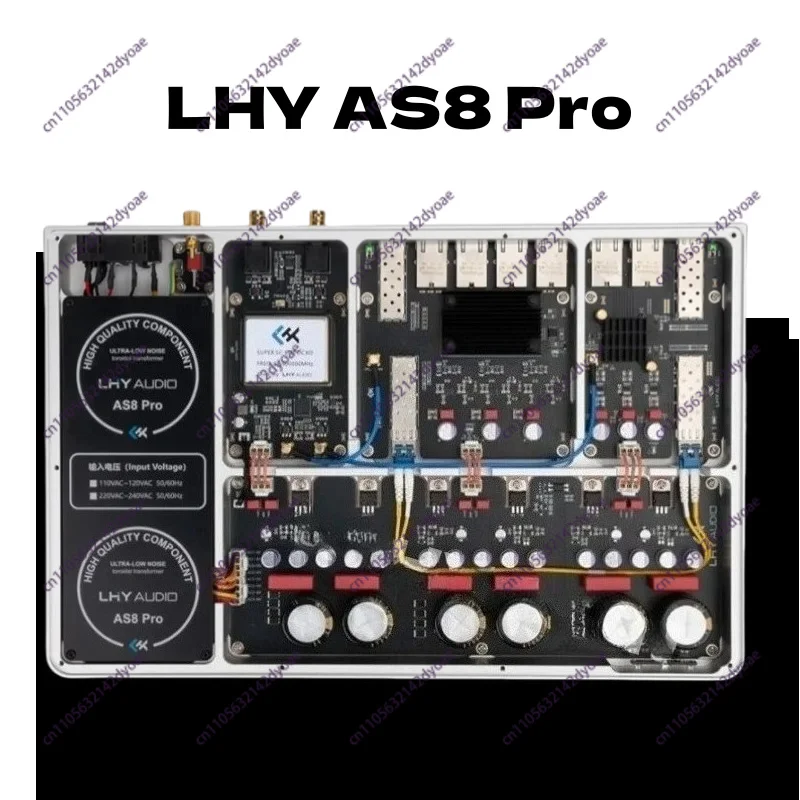 

LHY AS8 Pro Flagship Audio HIFI Fever Switch 2.5G 10G Optical Isolation Clock