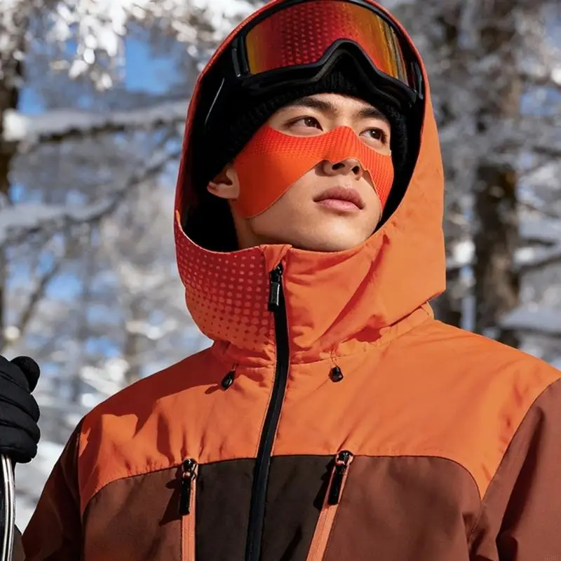 Cartoon Face Protective Cover For Ski Outdoor Butterfly Cold Season Outdoor Use Full of Durability Nose Sticker