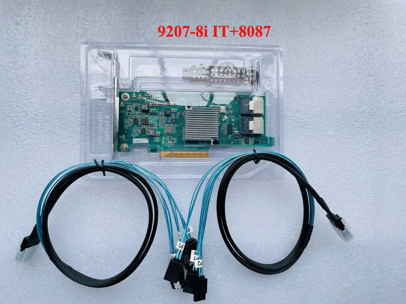 

9207-8i 6Gbps HBA LSI FW:P20 IT Mode ZFS FreeNAS unRAID 2* SFF-8087 SATA
