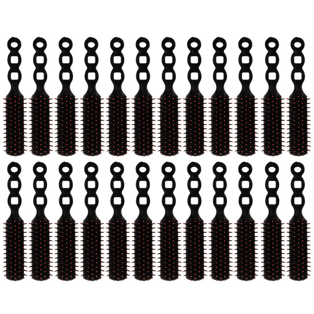 

Набор из 24 массажных расчесок для волос: комфортные распутывающие расчески для кожи головы, антистатические портативные щетки для укладки волос для женщин, для путешествий