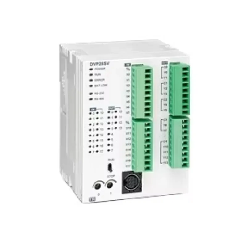 

2026 New ES2 Series PLC Expansion Module DVP64ES200T 4AD 4DA 8 I/O RS485 Modbus Industrial Automation 240V Programming Con