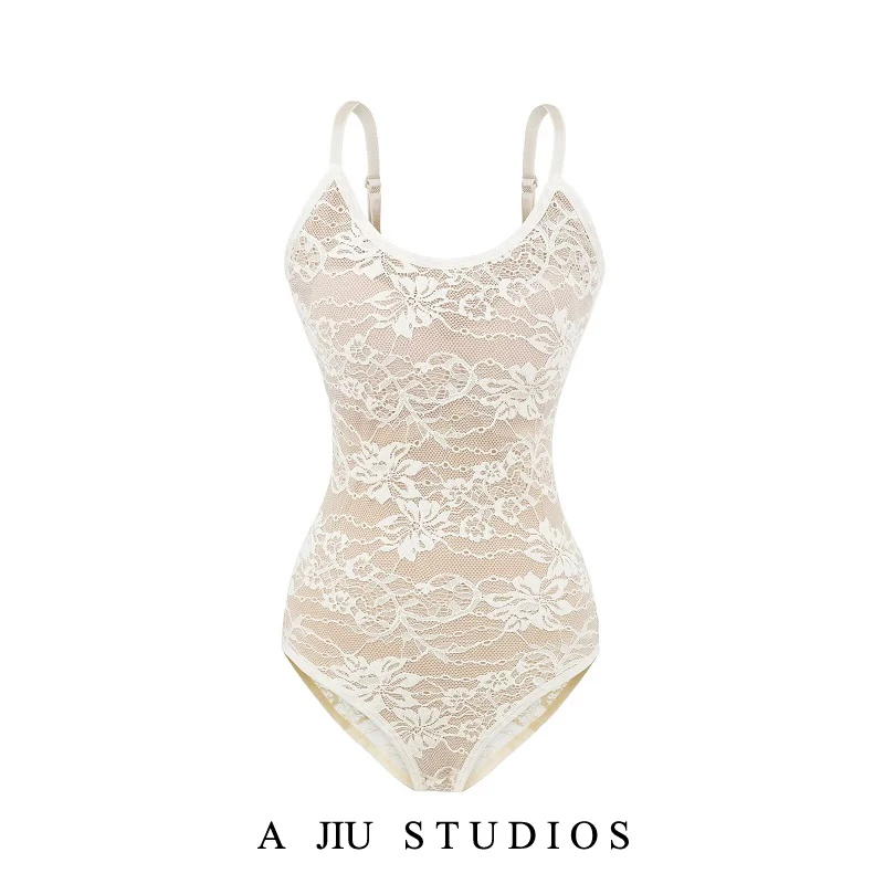 

Сексуальный кружевной топ-бюстье Pure Desire с U-образным вырезом и бретелями, универсальный летний базовый слой для женщин с вкладышами для груди