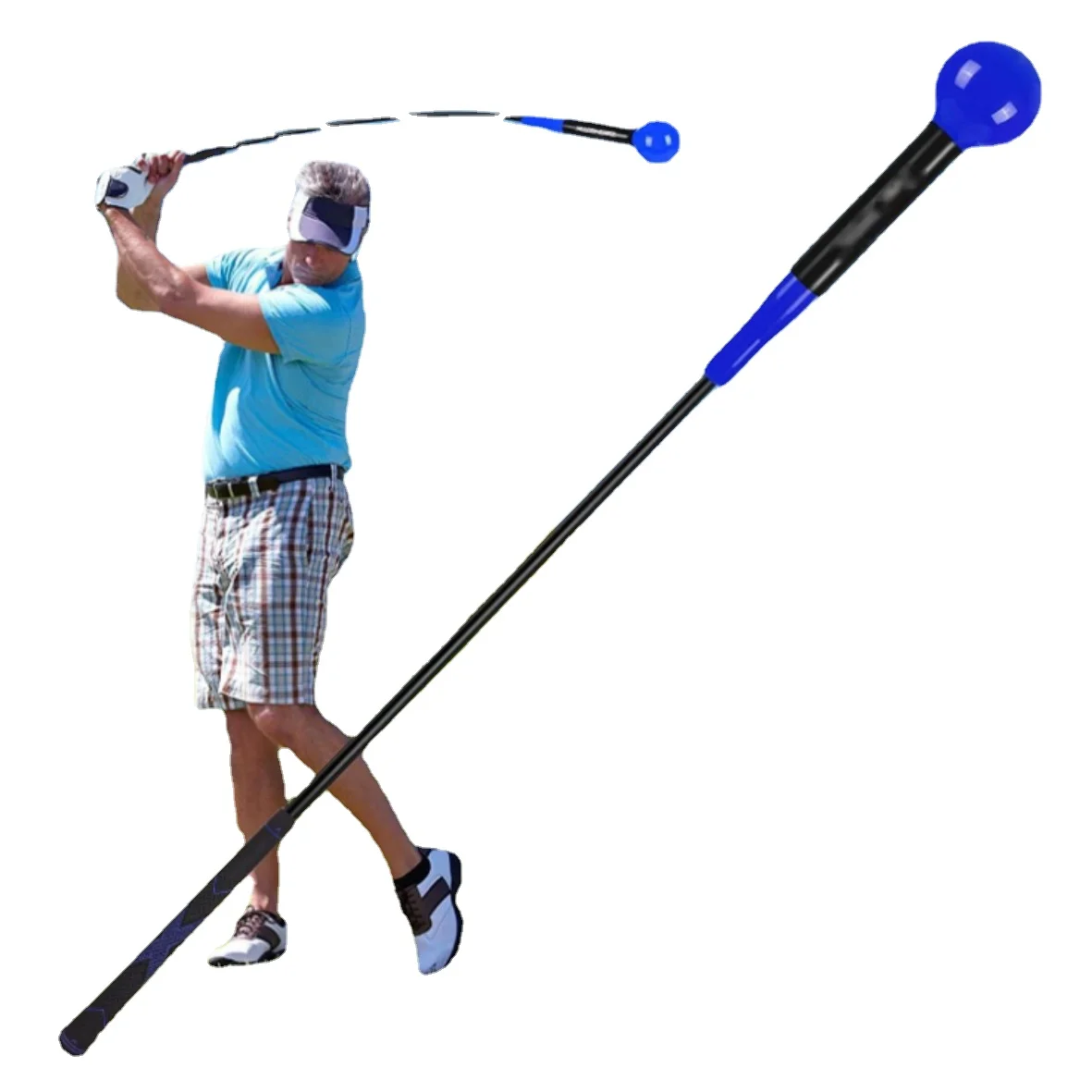 

Golf Training Aids Golf Swing Trainer Aid for Improving Rhythm Flexibility Balance Tempo and Strength Flexible Warm-up Stick