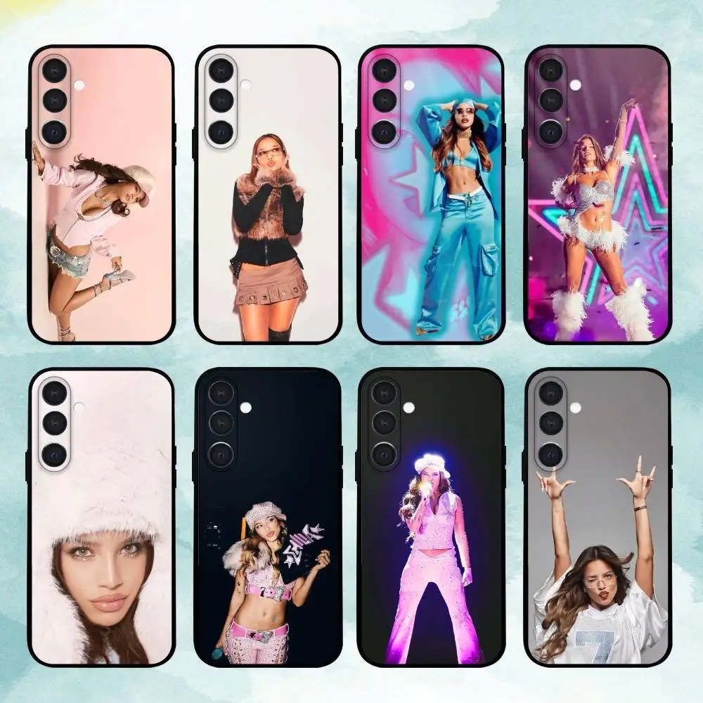 

Singer E-Emilia M-Mernes Phone Case For Samsung A73,72,71,53,52,51,22,91,80, Soft Black Cover
