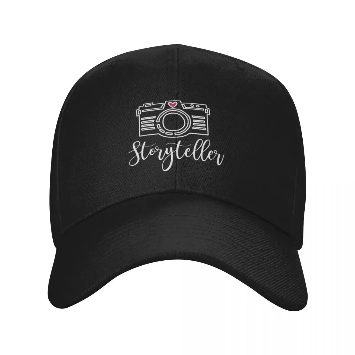 

Storyteller Heart Camera Baseball Cap Horse Hat fishing hat Men's Women's